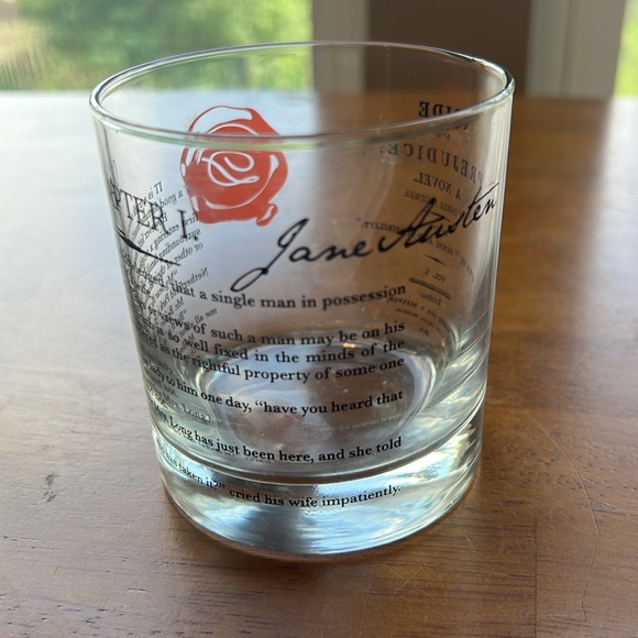 Jane Austen Drink Tumbler Pride and Prejudice - Picture 2 of 5